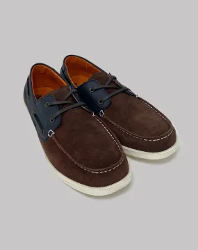 RIPLEY MEN’S BOAT SHOE | CHOCOLATE