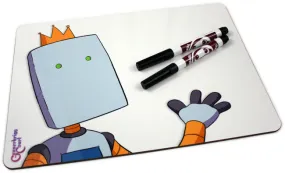 Robot King Dry Erase Board