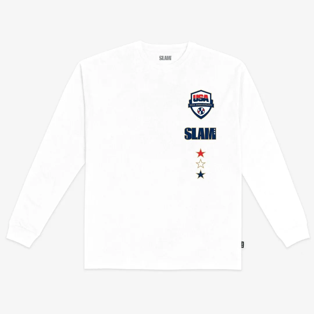 SLAM x USA Basketball 50 Years L/S Tee