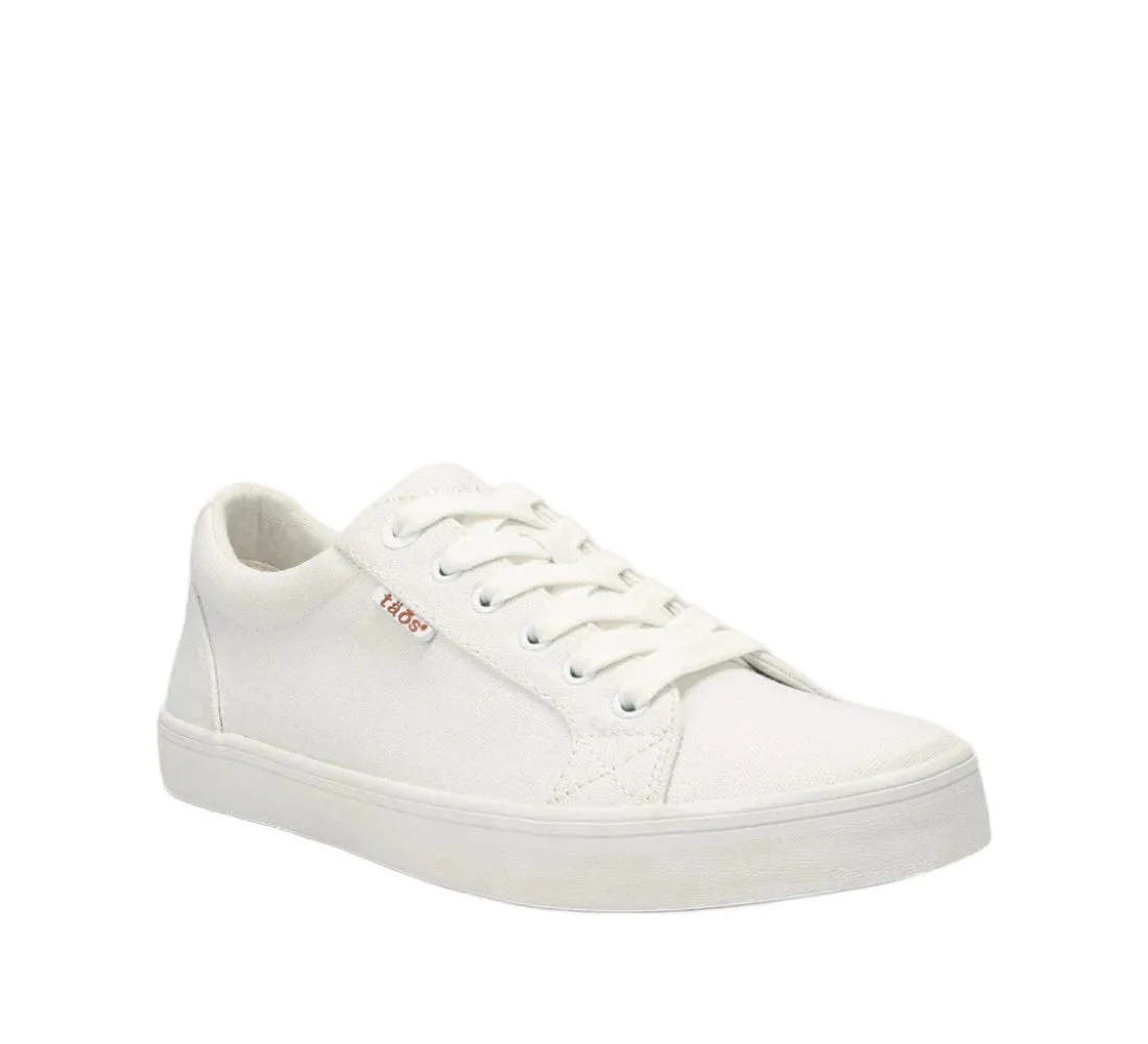 Starsky White Canvas Walking Shoe