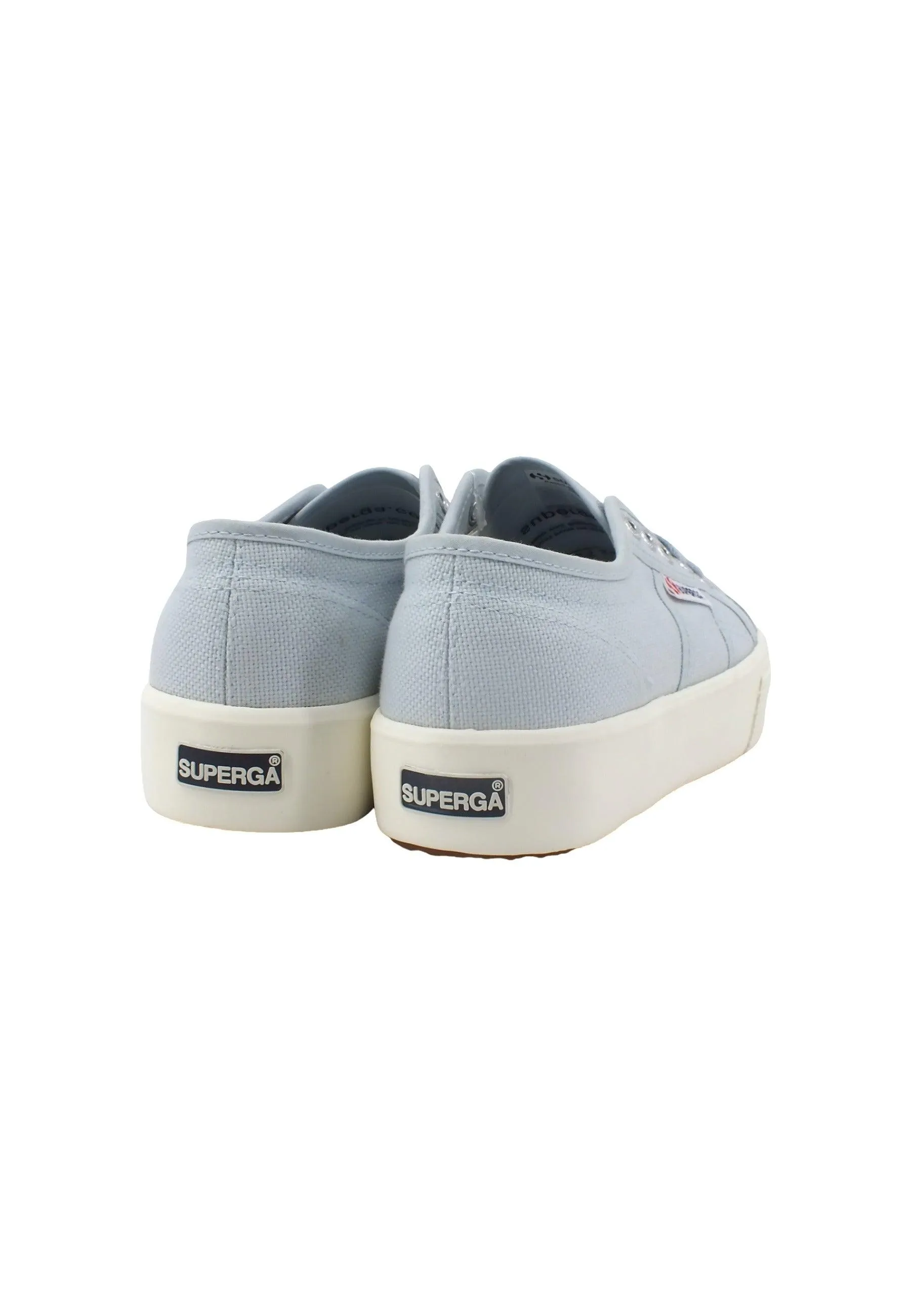 SUPERGA 2730 Mid Sneaker Donna Grey Lilla Avorio S2127IW