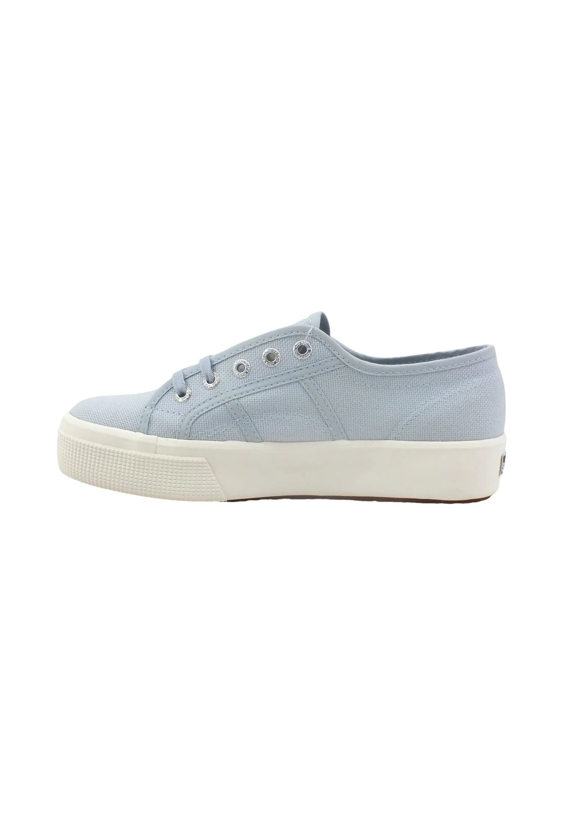 SUPERGA 2730 Mid Sneaker Donna Grey Lilla Avorio S2127IW