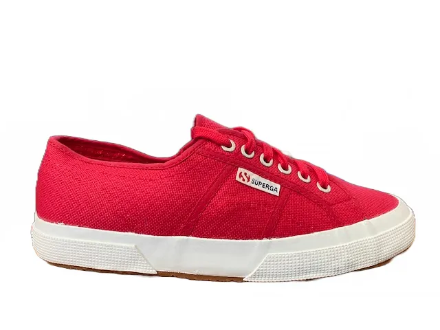 Superga 2750 Cotu Classic canvas sneakers S000010 C62 maroon red