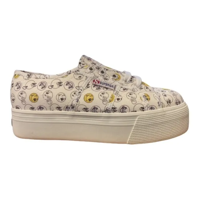 Superga SMILE white yellow 2790 S007EJ0 J66