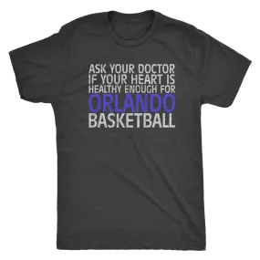 The "Orlando Basketball" Men's Tri-blend Tee