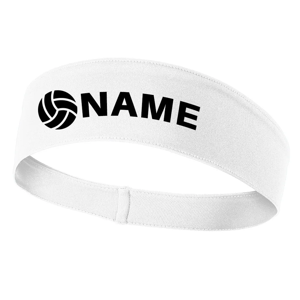 Volleyball Printed Moisture Wicking Headbands for Men and Women - Personalization