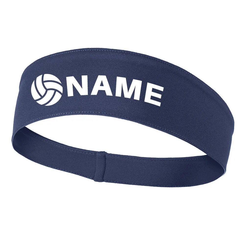 Volleyball Printed Moisture Wicking Headbands for Men and Women - Personalization